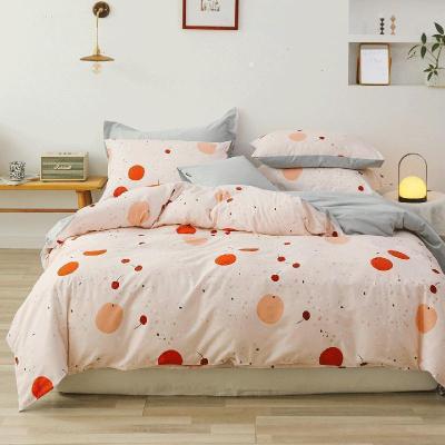 家柏饰(CORATED)三/四件套全棉磨毛保暖床品风全棉保暖套件果味