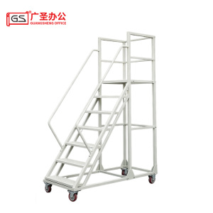 GS 移动登高梯货架梯子 2米