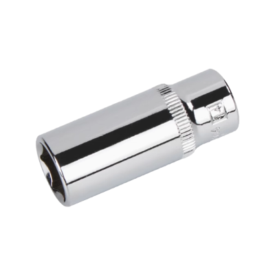 立伟铁牛1/4六角长套筒14mm/个