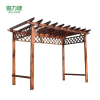 喜力健 防腐木长廊葡萄架 4*4*2.6M 套