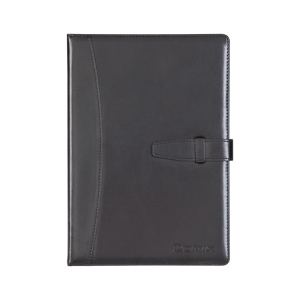 齐心 C5807 皮面笔记本 18K 114张 黑 单位:本