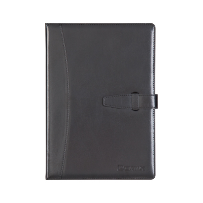 齐心 C5807 皮面笔记本 18K 114张 黑 单位:本