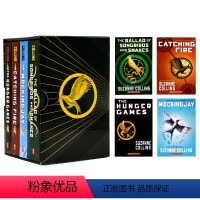 [正版]饥饿游戏四部曲盒装4册 The Hunger Games 英文原版 燃烧的女孩 嘲笑鸟 鸣鸟与蛇之歌 经典