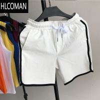 HLCOMAN短裤男 潮流韩版个性百搭休闲时尚棉弹力4分裤男士中裤夏季男裤