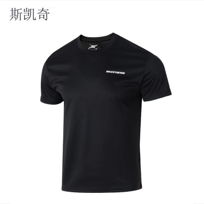 斯凯奇 男女同款休闲短袖 P225U117-03K8XL 件