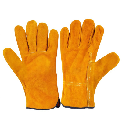 铁洋 电焊手套 牛皮短款25.5CM 双