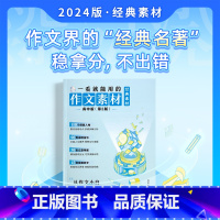 作文素材 经典素材 高中版(第2版) 高中通用 [正版]2024新版一看就能写的满分作文一看就能用的实用素材经典素材 热