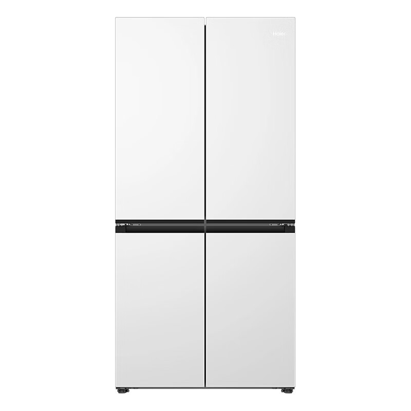 海尔(Haier)冰箱BCD-540WGHTD45W9U1零嵌十字540L 风冷无霜 双变频一级能效 白脂玉622mm