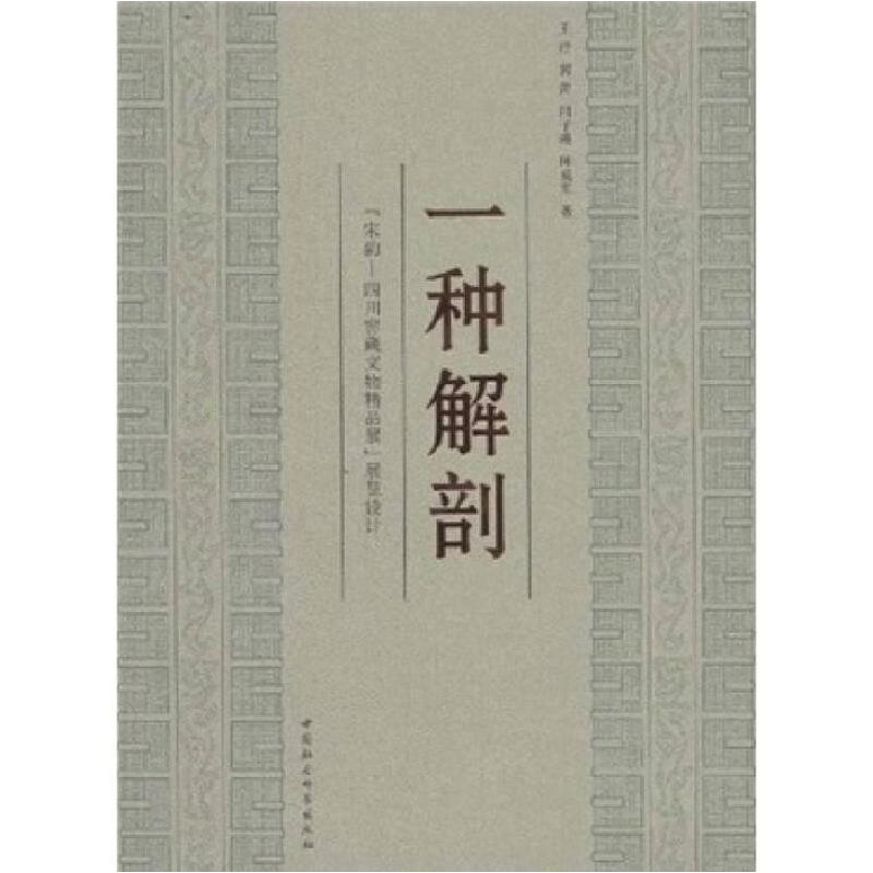 正版新书]一种解剖(宋韵四川窖藏文物精品展展览设计)(国家博物