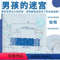 [正版]浪花朵朵 男孩的迷宫 无字书大奖入围奖 博洛尼亚童书展无字书 益智游戏绘本书籍 后浪童书