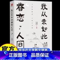 我从未如此眷恋人间 [正版]我从未如此眷恋人间青少年课外阅读书籍史铁生季羡林丰子恺余光中汪曾祺著作一本对人世间眷恋中国现