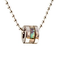 梦克拉Mkela 钨金吊坠 炫彩贝壳吊坠 海底世界 钨金吊坠项链