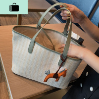 夏天包包2020新款潮编织女包单肩包大容量网红时尚百搭流行托特包NEW LAKE女士单肩包