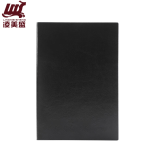 凌美盛 皮面B5商务笔记本 80克米黄纸17.3*24.6cm 118张236页 18-80-1黑色 可定制印刷/本