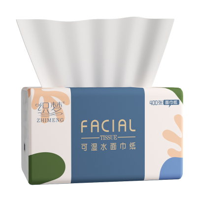 织梦 抽取式纸面巾5层80抽每包原生木浆抽纸实惠装餐巾纸家庭装纸抽卫生纸家用母婴可用 1包装