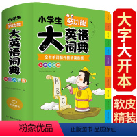 小学生多功能大英语词典 [正版]新版2024年小学生多功能大英语词典一二三四五六年级彩图大字版英语字典全功能英汉双解词典