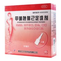 天龙 甲硝唑氯己定洗剂 50ml*6瓶/盒用于细菌滴虫霉菌引起的各种阴道炎
