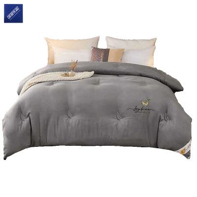 安居先森抗菌摩卡芙牛奶大豆纤维被加厚冬款200*230cm D2118