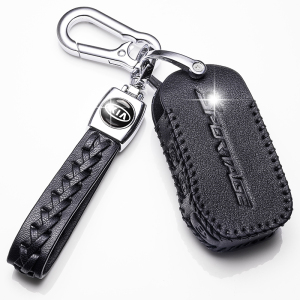 [补贴10%]东风悦达起亚2020款新KX3傲跑专用真皮钥匙套19款智跑KX5钥匙包扣汽车钥匙包