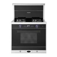 美大(Meida)集成灶X7S-ZK (MD1ZK)侧吸下排抽油烟机燃气灶蒸烤箱 天然气