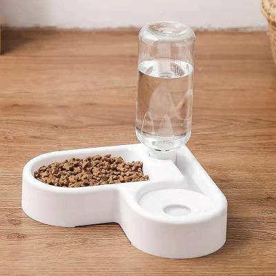 猫碗狗碗食盆狗盆狗狗碗猫咪双碗法耐自动饮水猫粮饭盆喂食器宠物用品