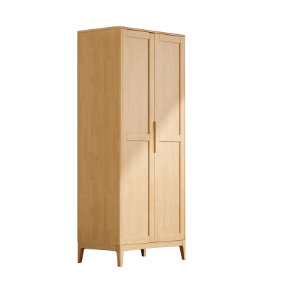 合祥源 双门衣柜原木色储物柜 792*560*1960mm/组