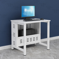 翌嘉 钢架电脑桌培训桌机房电脑桌学习桌课桌 单人位F款