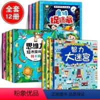 [全12册]益智游戏书 [正版]大开本 图画捉迷藏 视觉大发现大挑战书全4册 3-4-6-8岁儿童迷宫益智游戏书 幼儿隐