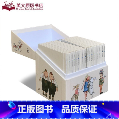 [正版]22册 爱丽丝梦游仙境 英文原版绘本 The Complete Alice adventures in wond