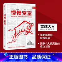 [正版]慢慢变富 张居营著 雪球大V 闲来一坐s话投资教你慢慢变富个人投资股市 出版社图书 书籍