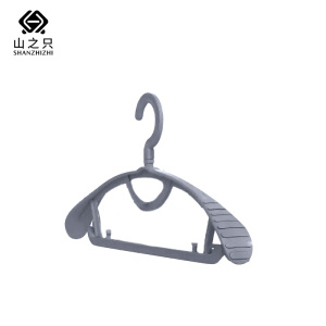 山之只 宽肩防滑塑料衣架 40cm 个