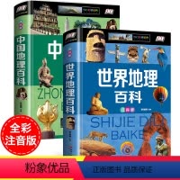 [正版]全套2册世界地理百科全书青少年写给儿童的 中国地理百科旅游自然科普类知识环球国家地理书籍8-10-12岁少儿童