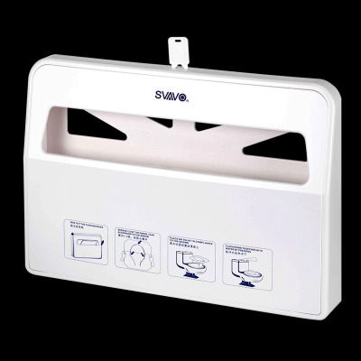 一次性马桶坐垫纸盒商用厕板纸架公用卫生间坐便纸架 VX781