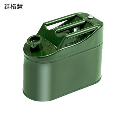 鑫格慧 加厚铁油桶汽油桶备用油箱 5L立式铁盖 个