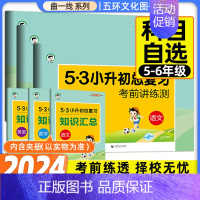[语文+数学]★收藏加购送晨读1本 小学升初中 [正版]2024版五三专项训练试卷分类精粹53小升初真题卷详解系统总复习