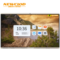 钮鹿客/NEWCLOD YQ98 98英寸会议平板 教学一体机 触摸白板 内置摄像头麦克风 智慧屏 安卓win10双系统