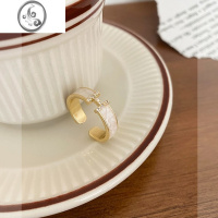 JiMi复古装饰可调节指环戒指女小众设计戒子轻奢高级感法式尾戒食指戒