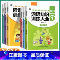 词语知识训练大全 [正版]2025新版词语知识训练大全成语训练看拼音写词语生字注音近反义词小学语文基础知识专项训练全彩注