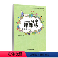 [正版]庞中华写字课课练四4年级上册语文字帖 人教版4四年级上册语文同步字帖硬笔临摹 小学四年级上册语文课课练同步字帖