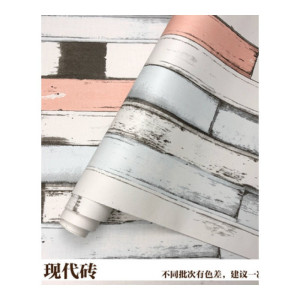 汐岩加厚10米pvc墙纸自粘卧室温馨壁纸防水大学生宿舍背景墙翻新贴纸PVC墙纸