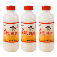 皇瑰稠酒桂花糯米甜米酒醪糟黄桂稠酒640ml*3瓶