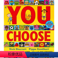 你来选选看 [正版]You Choose 超凡想象益智大书系列 4册套装 艺术绘画 创意启蒙认知 睡前读物 亲子绘本 幼