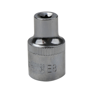 长鹿 1/2”镜面E形套筒 E20