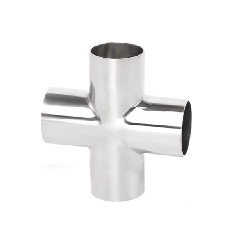 盛京联硕 不锈钢卫生级焊接四通Φ89[304材质]个