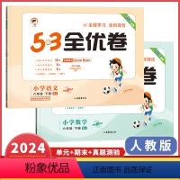 语文+数学(2本装) 六年级下 [正版]2024春季53全优卷六年级下册语文数学人教版 5.3五三天天练小学6年级同步单