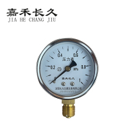 嘉禾长久 压力表 Y60 0-1.0Mpa 块