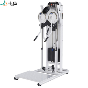 韦步FW8001健身房多功能蝴蝶机侧平举夹胸训练一体双臂机肩部训练侧平举训练器(白色)