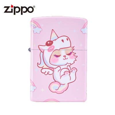 zippo打火机正版萌宠恐龙人间兵器之宝男士送礼煤油防风打火机zp