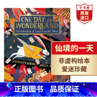 [正版]仙境的一天 One Day in Wonderland 爱丽丝仙境探秘 Julia Sarda 儿童童话故事绘