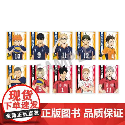 正版日谷 KAMIOJAPAN 排球少年系列周边 亚克力卡片挂件 盲盒单包